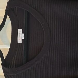 LIZ CLAIBORNE WOMEN'S PLUS SIZE BLACK LONG SLEEVES SWEATER SIZE 3X